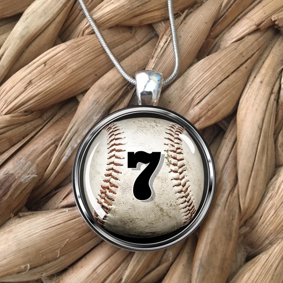 Jewelry - CUSTOM Baseball Player Number Necklace